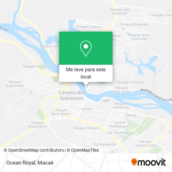 Ocean Royal mapa