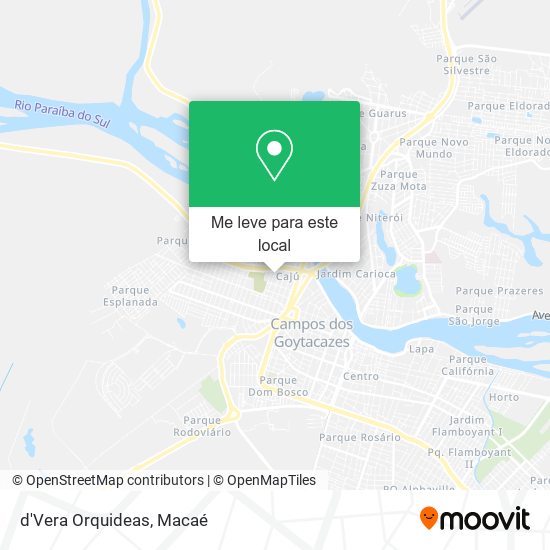 d'Vera Orquideas mapa