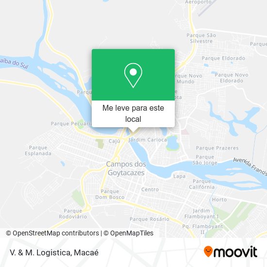 V. & M. Logistica mapa