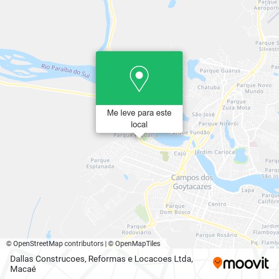 Dallas Construcoes, Reformas e Locacoes Ltda mapa