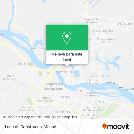 Leao da Construcao mapa