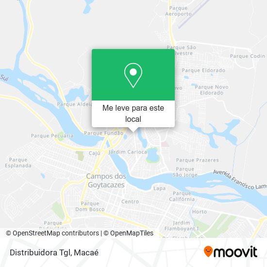 Distribuidora Tgl mapa