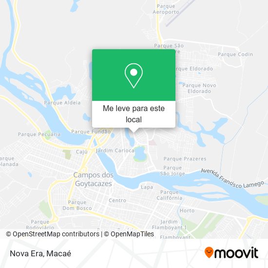 Nova Era mapa