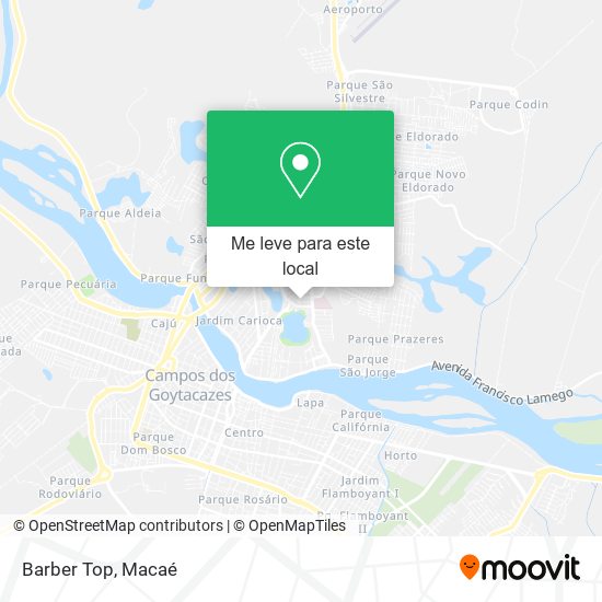 Barber Top mapa