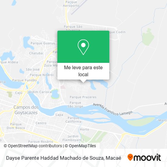 Dayse Parente Haddad Machado de Souza mapa
