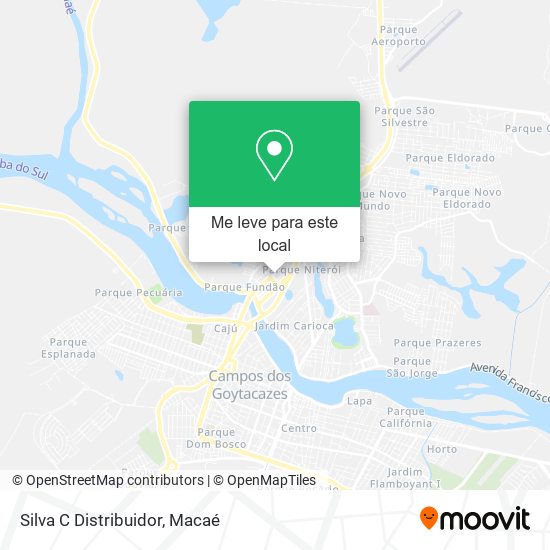 Silva C Distribuidor mapa