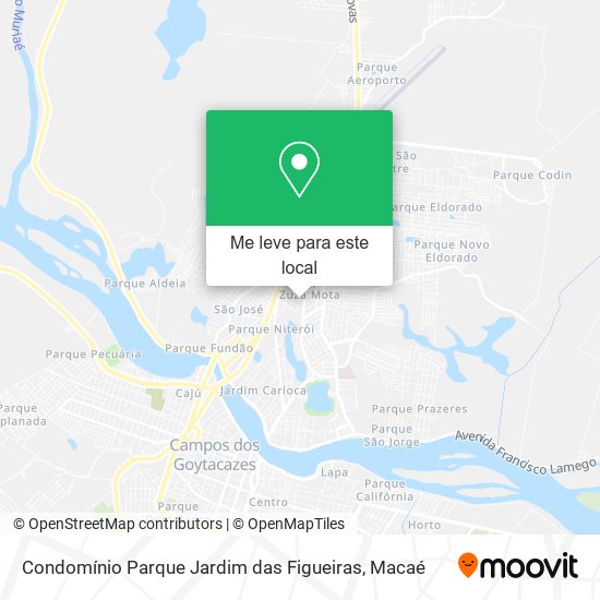 Condomínio Parque Jardim das Figueiras mapa