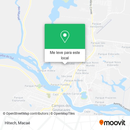 Hitech mapa