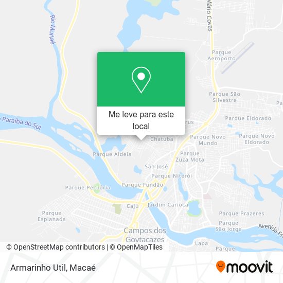 Armarinho Util mapa