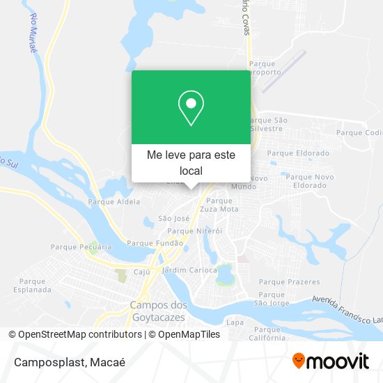Camposplast mapa