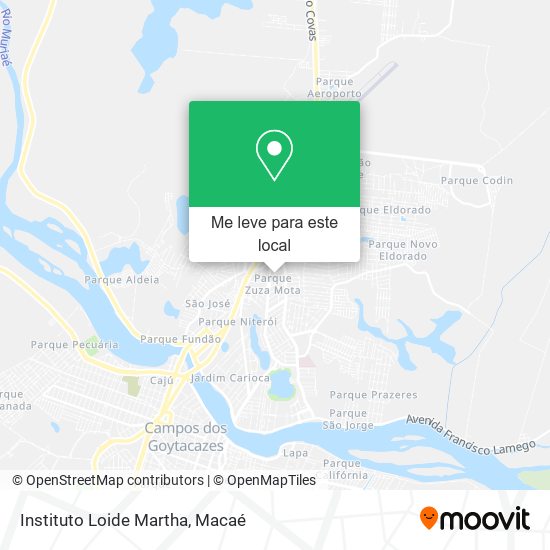 Instituto Loide Martha mapa