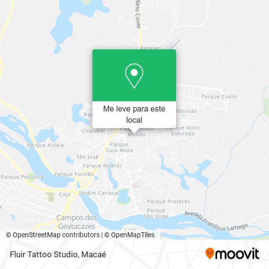 Fluir Tattoo Studio mapa
