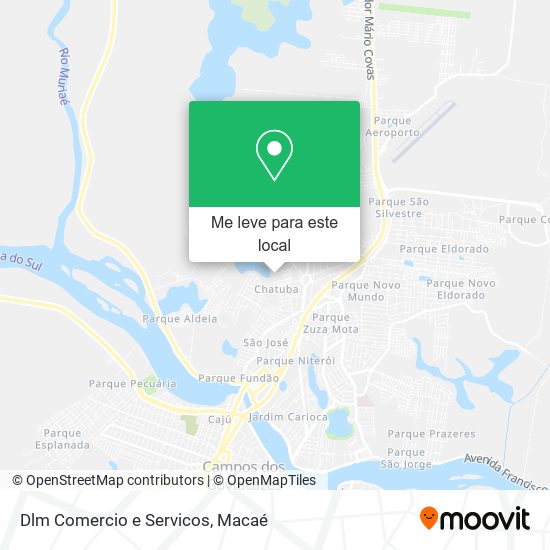 Dlm Comercio e Servicos mapa