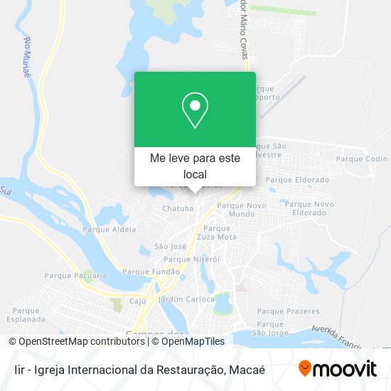 Iir - Igreja Internacional da Restauração mapa