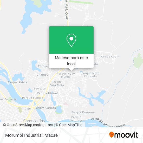 Morumbi Industrial mapa