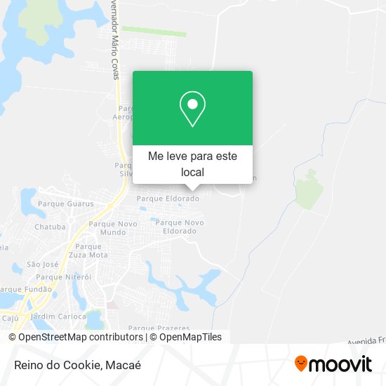 Reino do Cookie mapa