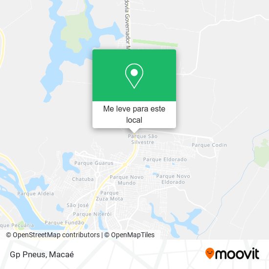 Gp Pneus mapa