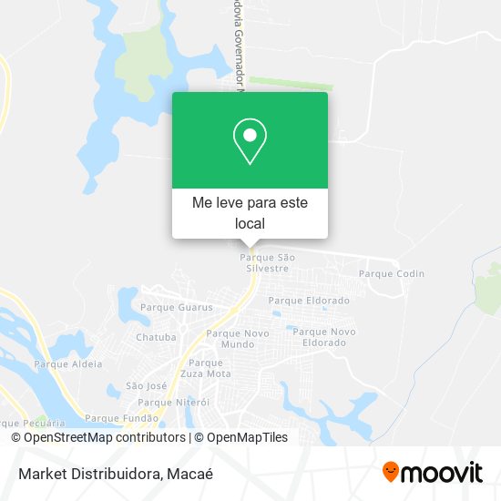 Market Distribuidora mapa