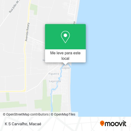 K S Carvalho mapa