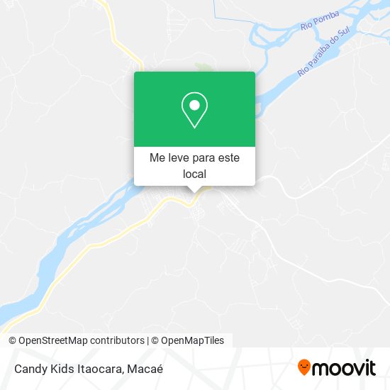Candy Kids Itaocara mapa