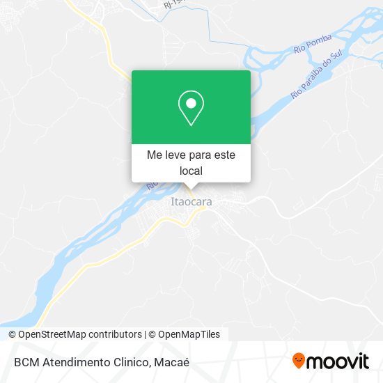 BCM Atendimento Clinico mapa