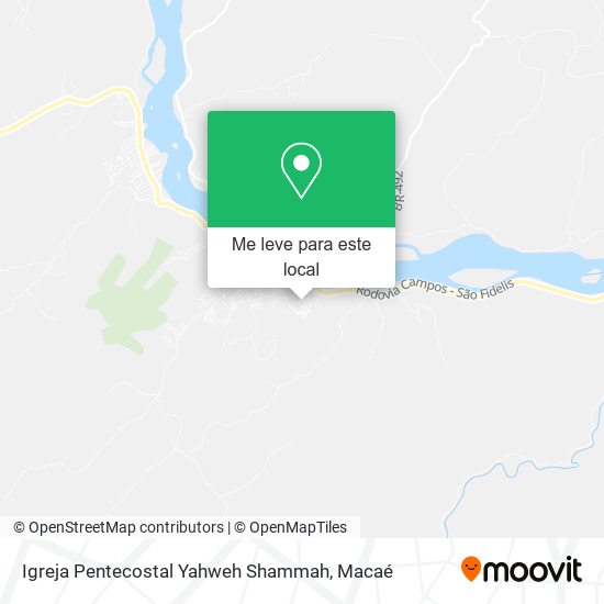 Igreja Pentecostal Yahweh Shammah mapa