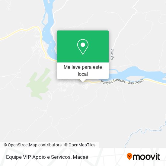 Equipe VIP Apoio e Servicos mapa