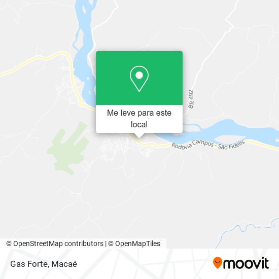 Gas Forte mapa