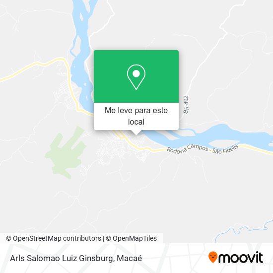 Arls Salomao Luiz Ginsburg mapa