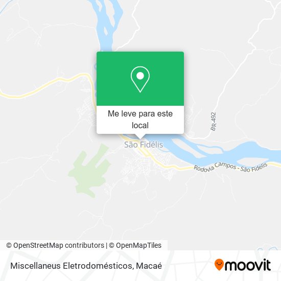 Miscellaneus Eletrodomésticos mapa