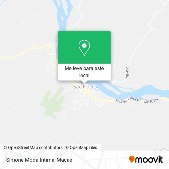 Simone Moda Intima mapa