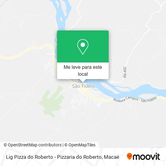 Lig Pizza do Roberto - Pizzaria do Roberto mapa