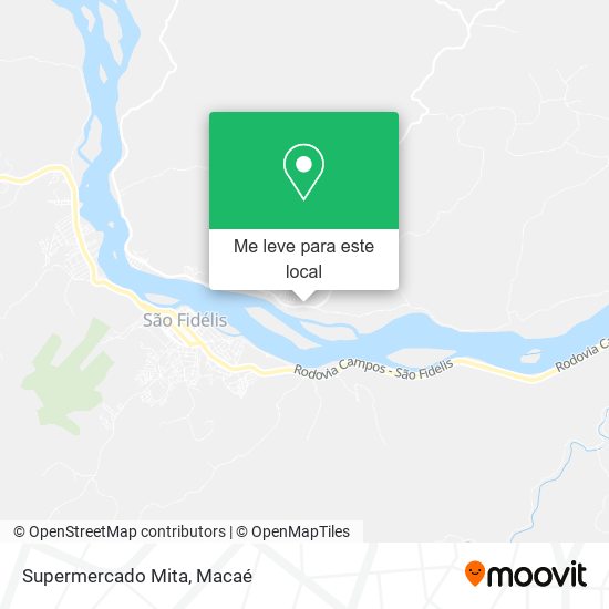Supermercado Mita mapa
