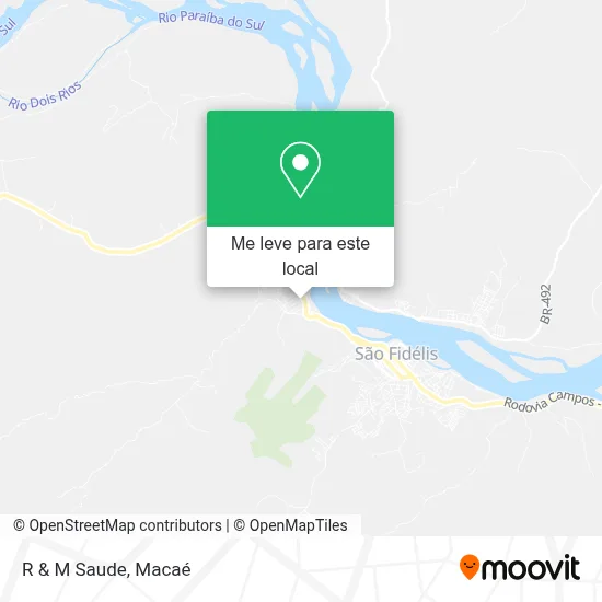 R & M Saude mapa
