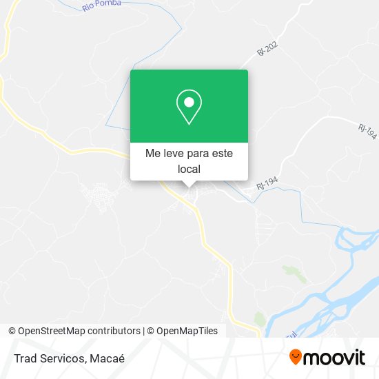 Trad Servicos mapa