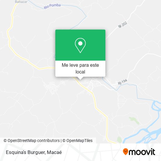 Esquina's Burguer mapa