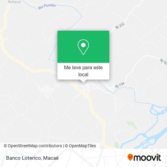 Banco Loterico mapa