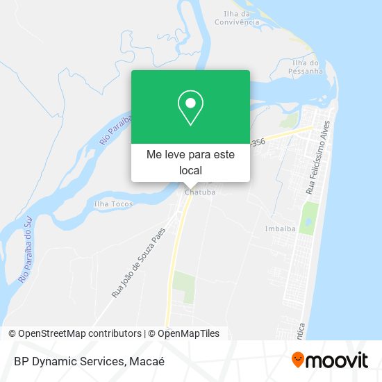 BP Dynamic Services mapa
