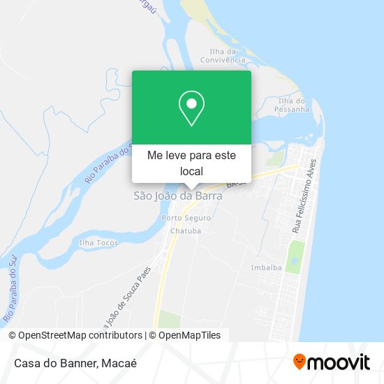 Casa do Banner mapa