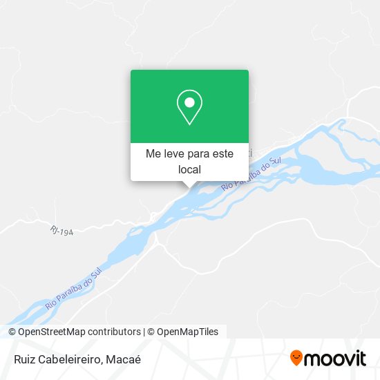 Ruiz Cabeleireiro mapa