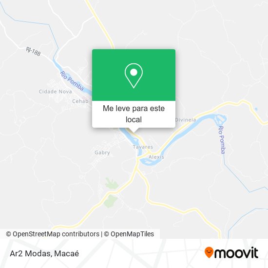 Ar2 Modas mapa