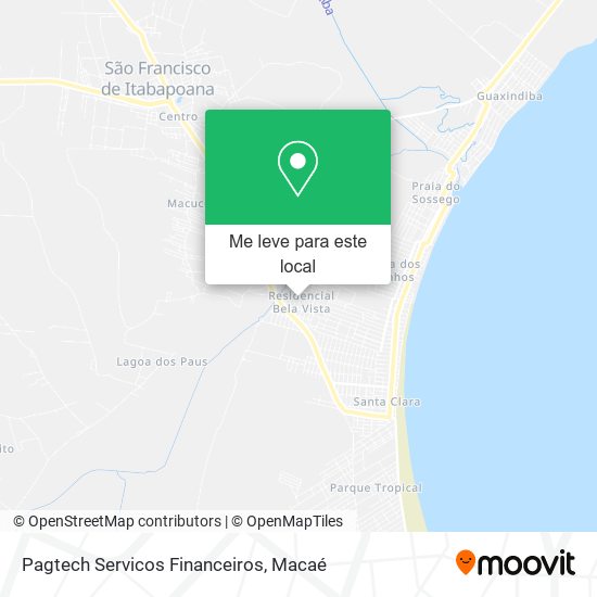 Pagtech Servicos Financeiros mapa