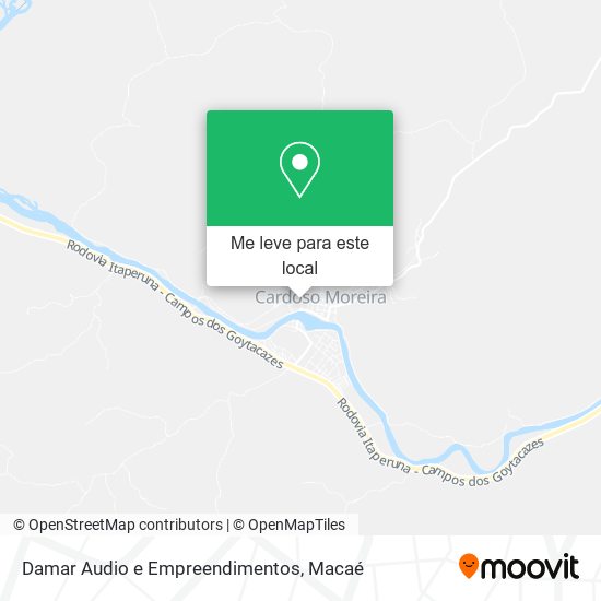 Damar Audio e Empreendimentos mapa