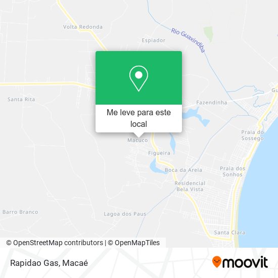 Rapidao Gas mapa