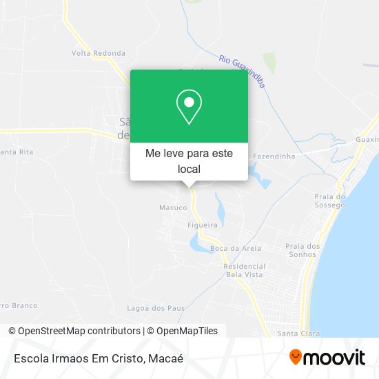 Escola Irmaos Em Cristo mapa
