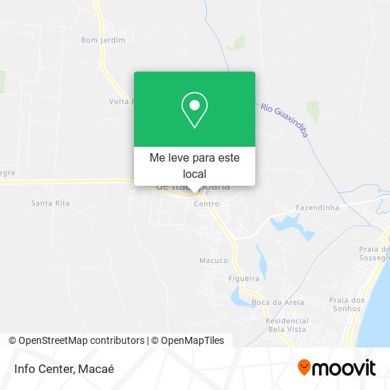 Info Center mapa