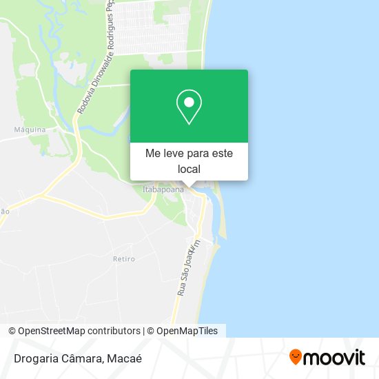 Drogaria Câmara mapa