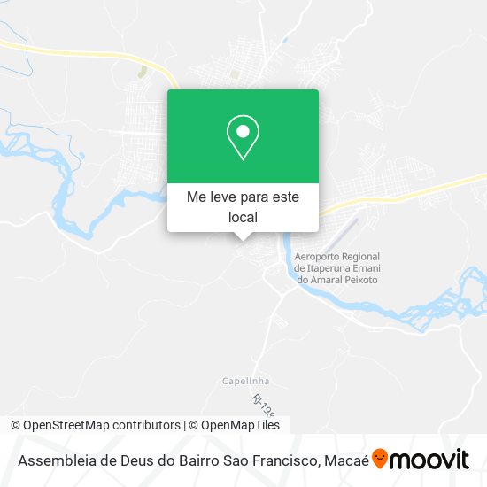 Assembleia de Deus do Bairro Sao Francisco mapa