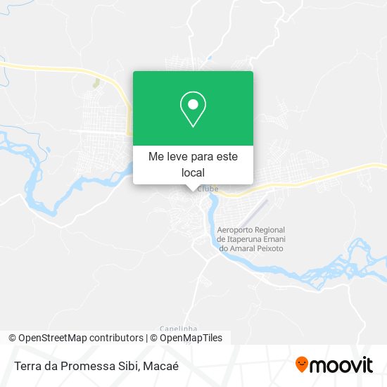 Terra da Promessa Sibi mapa