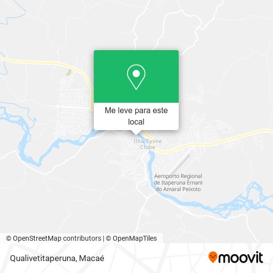 Qualivetitaperuna mapa